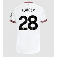 Echipament fotbal West Ham United Tomas Soucek #28 Tricou Deplasare 2023-24 maneca scurta